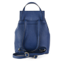 Kožené elegantné ruksaky Talianske modré Mauricio 2