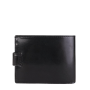 Luxusná kožená peňaženka Talianska čierna H005 nero  c
