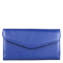 Trendová kožená peňaženka Taianska modrá D0020 blue 5