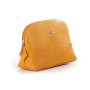 Značková dámska kožená kozmetická taška Wojewodzic žltá  3GD31/PC19dd
