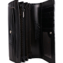 Kožená peňaženka veľká Loren čierna DL 13 CRY RS Black p