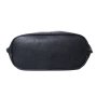 Veľká čierna luxusná vrecovitá kožená kabelka Talianska Ludmila mnn