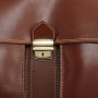 Pánske veľké kožené kabelky tašky do ruky Talianske hnedé Marcel cc