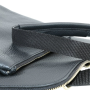 Kožený elegantný batoh a kabelka Taliansky čierny Navarodf