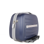 Dvojitý kozmetický a palubný kufrík malý 23 litrový a 16 litrový modrý Ormi xc