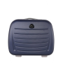Dvojitý kozmetický a palubný kufrík malý 23 litrový a 16 litrový modrý Ormi cc