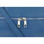 Kožená športová veľká crossbody kabelka Genuine leather Talianska svetlo modrá Frame tt