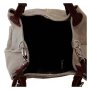 Dámska kožená kabelka hadia koža na plece Talianska béžová Vandav