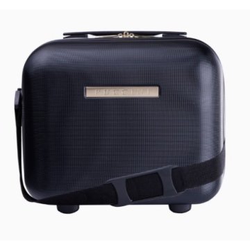 Cestovný kozmetický kufrík 15 litrov malý do lietadla čierny Puccini Los Angelesb