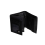 Wojewodzic kožené značkové peňaženky čierne 3PMC69/01 fd