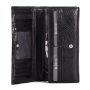 Kožená luxusná peňaženka Wojewodzic čierna 3PD62/PC01/PL01 g