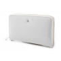 Lakovaná luxusná peňaženka kožená biela Wojewodzic 3PD66/PL17 n
