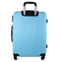 Cestovné kufre malé S modré 33 litrov lacné ľahké cw280O