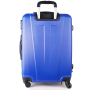 Ľahké lacné cestovné kufre sada 4 kusov modré cw štyri koliesový