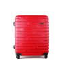Cestovné kufre sada 4 kusov  červené cw280 štyri kolieska malý