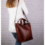 Kožené kabelky on line shopperky nákupné tašky Vera Pelle Talianske Senata