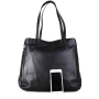 Talianske kožené kabelky on line čierne luxusné cez rameno Vera Pelle Rozmari