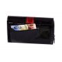Veľká lakovaná kožená peňaženka iná Lorenti čierna GF112 SH black cb